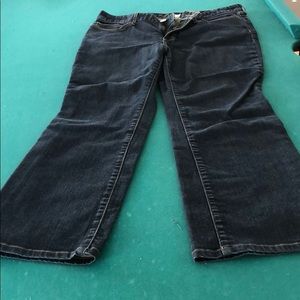 Eddie Bauer like new curvy boot cut jeans